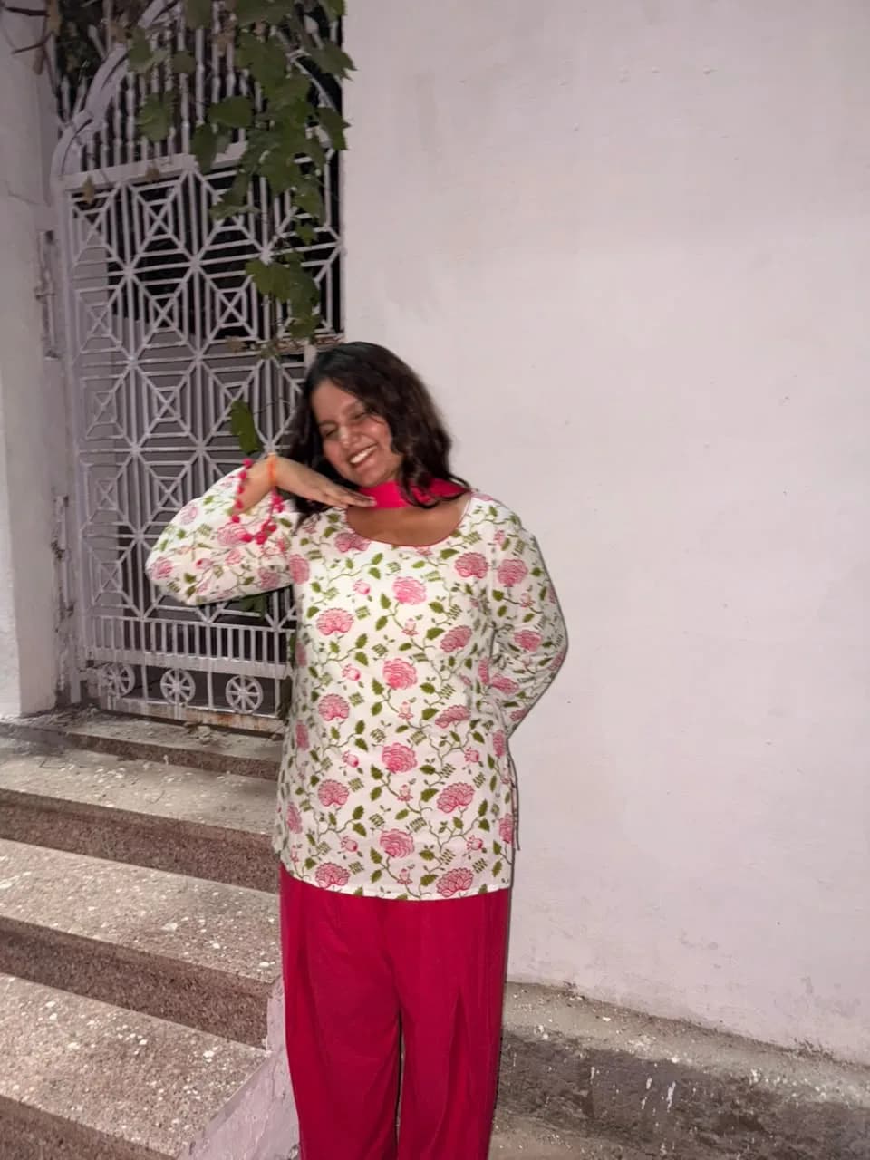 Elegant Embroidered Farshi Set 3