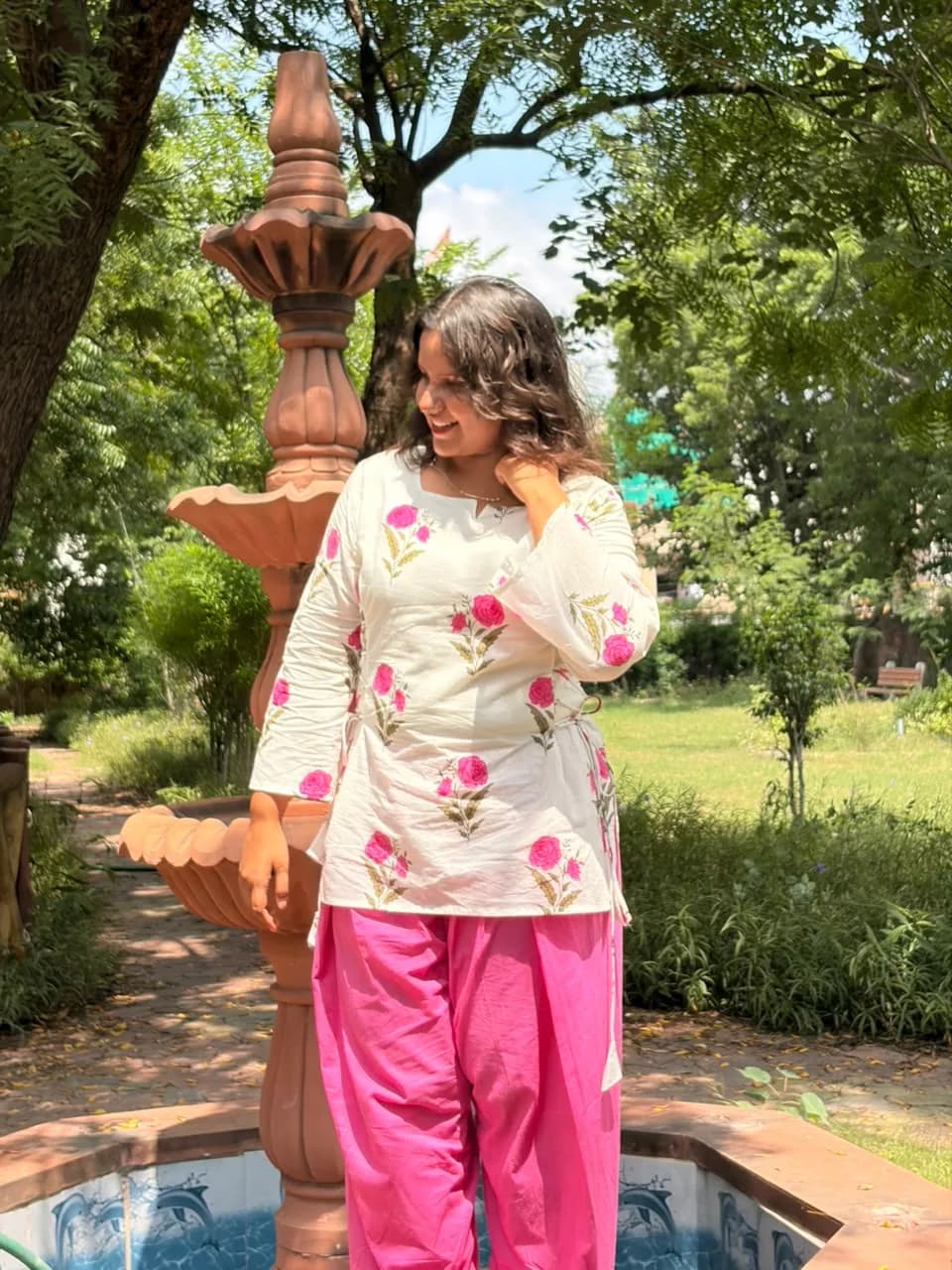 Pink Bloom Farshi Set 3